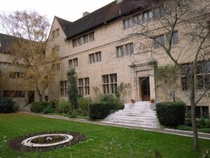 Oxford University - Champion Hall. Image courtesy of Wikipedia.