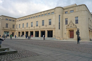 Oxford University - New Library (Weston). Image courtesy of Tejvan Pettinger.