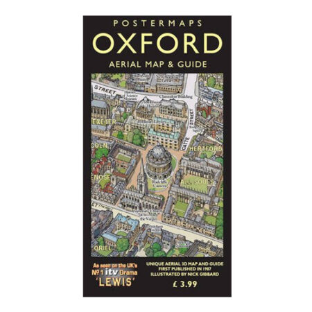 Oxford Aerial Map and Guide Map – Folded Map