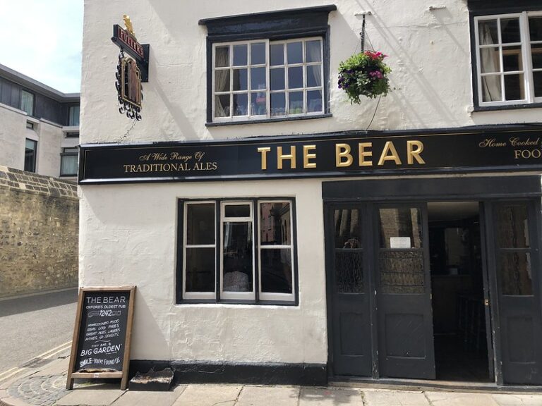 Oxford Taverns: The Bear. Image courtesy of Joanna Penn.