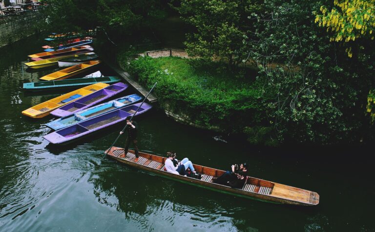 Punting on the Cherwell River