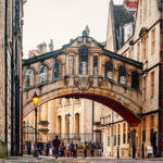 A view of the Oxford Bridge of Sighs