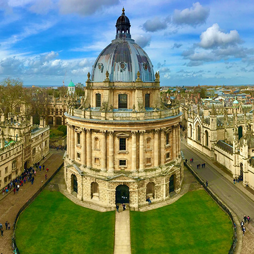A view of Oxford Radcliffe Camera