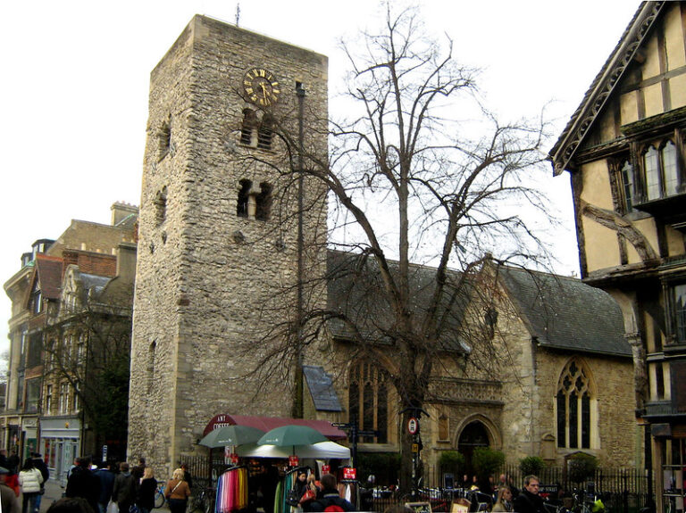 Saxon Tower of St Michael at the North Gate. Image courtesy of Robert Cutts