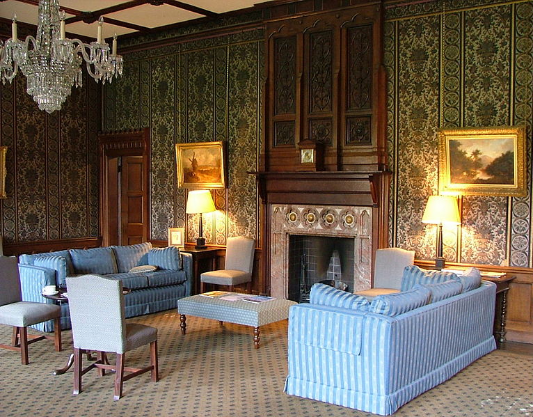 The senior common room at Keble College, Oxford University. Image courtesy of Wikipedia.
