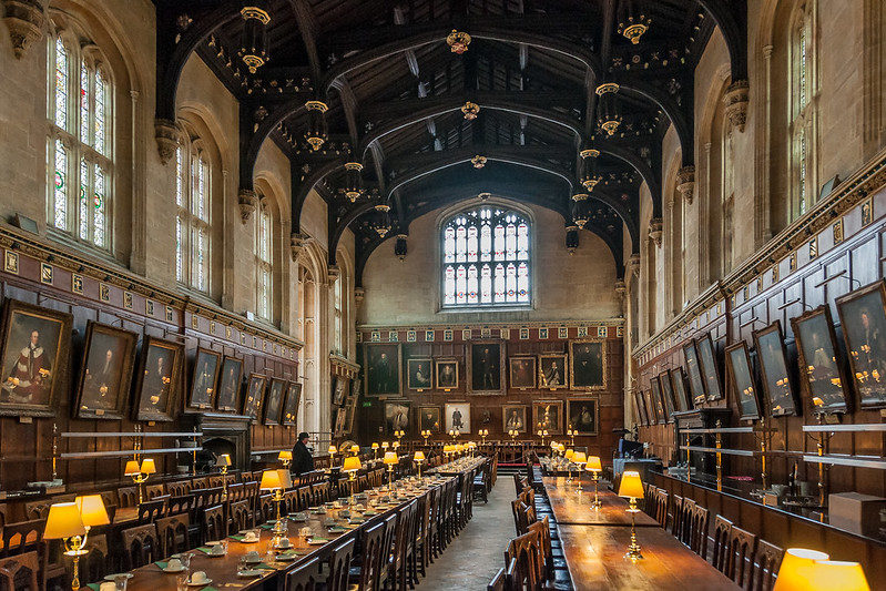 Oxford Dining Room Used In Harry Potter