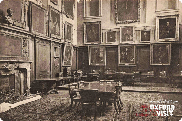Oxford Vintage & Old Photos: All Souls College: Dining Hall