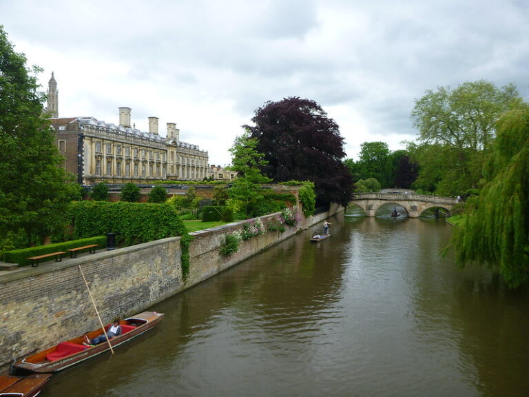 Cambridge and the River Cam - Image courtesy of Anton Ruiter via Flickr Commons.