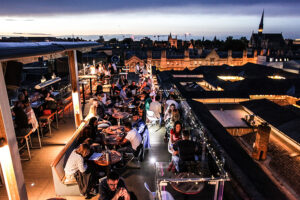 Oxford's The Varsity Club Rooftop Bar
