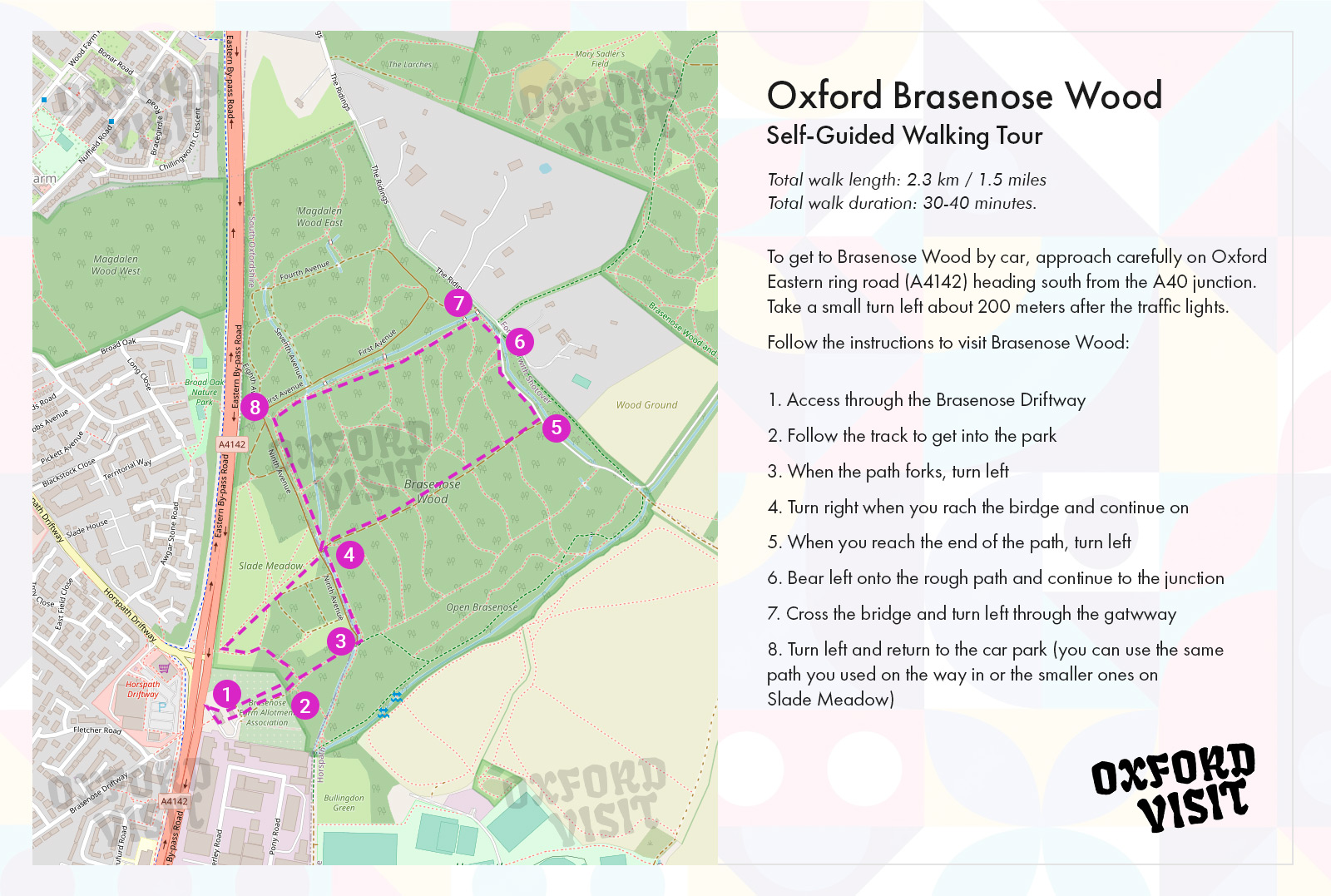 Brasenose Wood Self-Guided Short Walking Tour