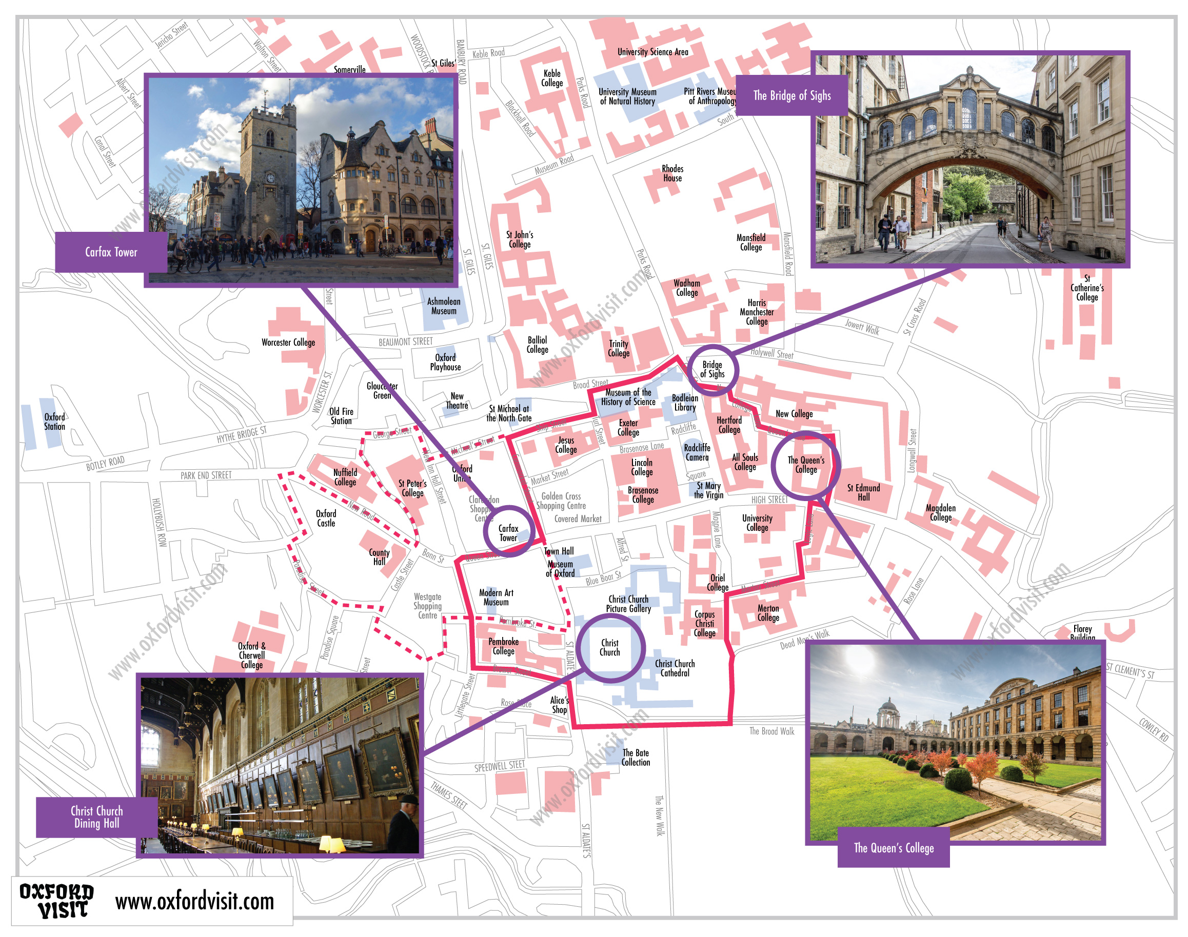oxford guided tours free