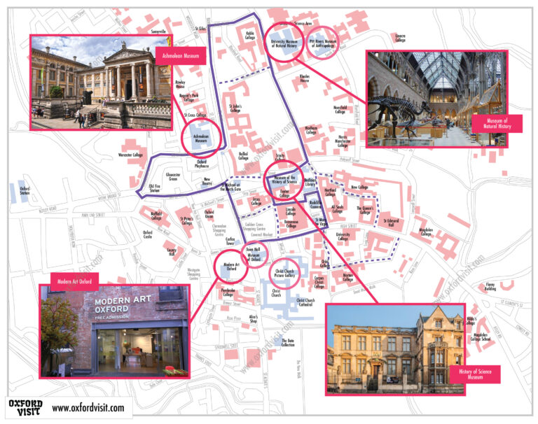 Oxford self-guided Museums Walking Tour