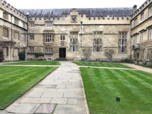 Staying at an Oxford College
