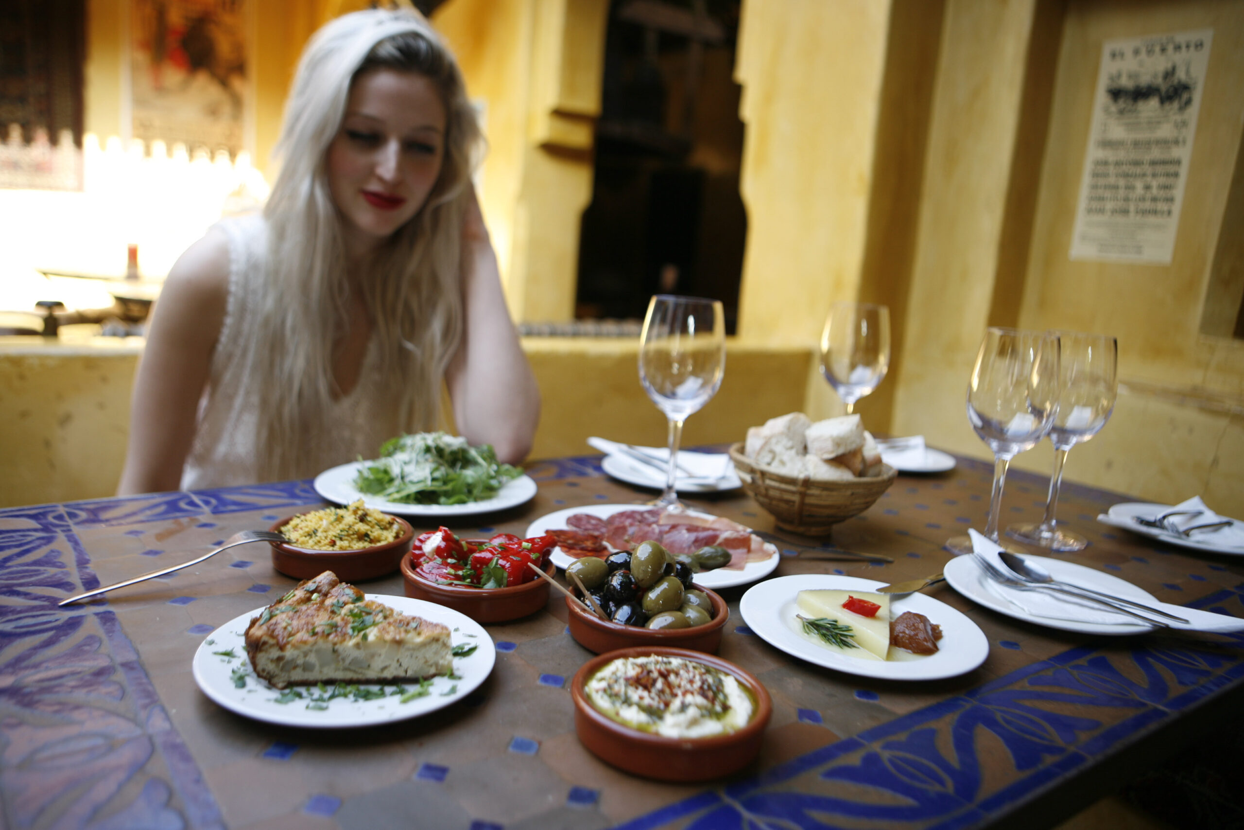 Kazbar Spanish/Moroccan tapas restaurant.